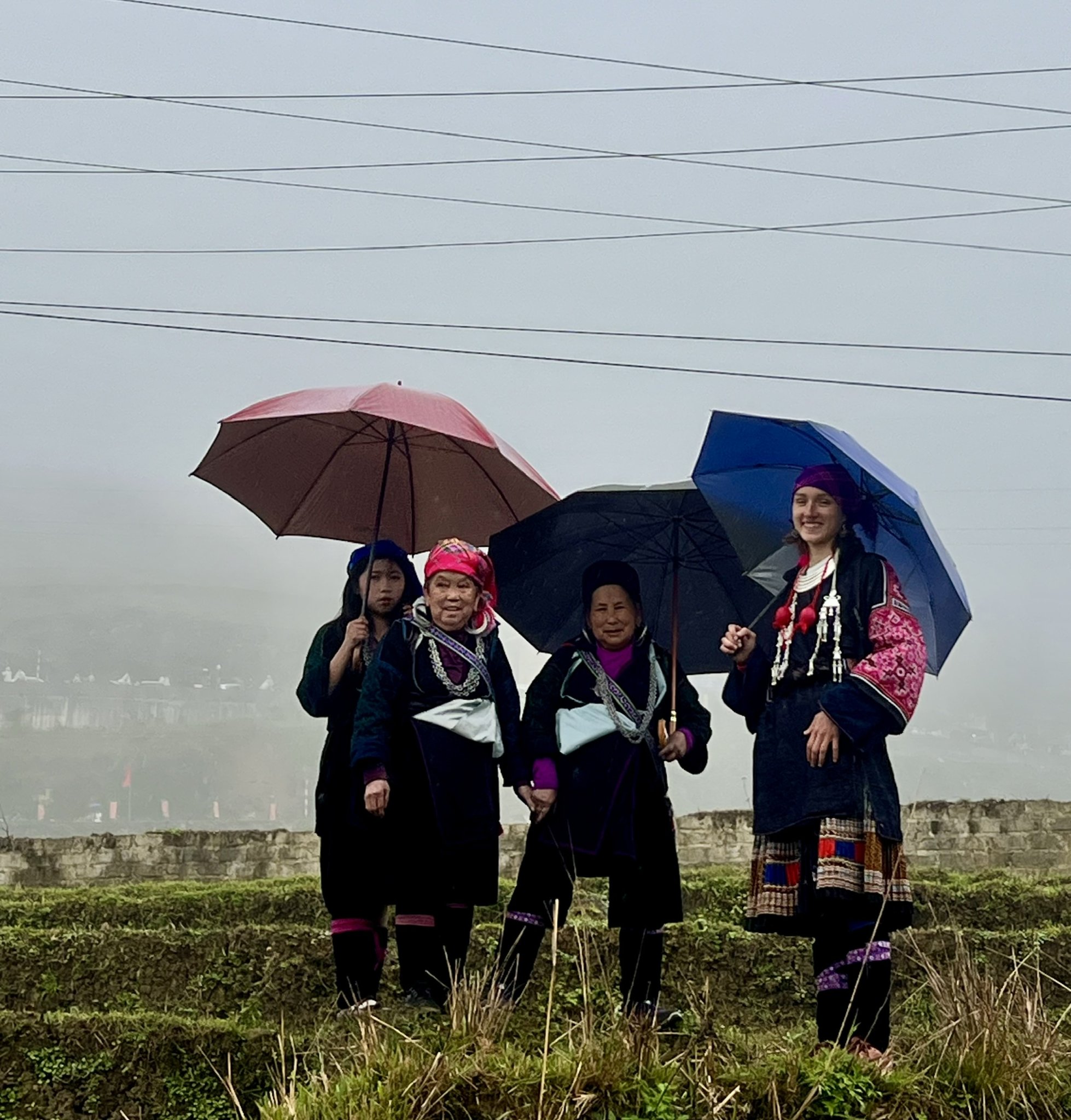 Guest experiencing local Hmong culture in Sa Pa